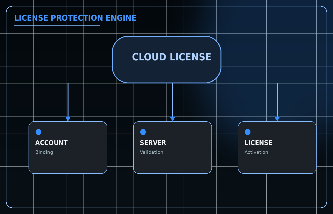 License Protection Engine diagram
